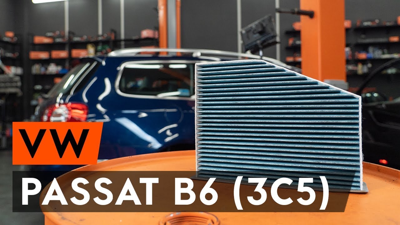 Kuidas vahetada VW Passat 3C B6 Variant salongifilter – õpetus