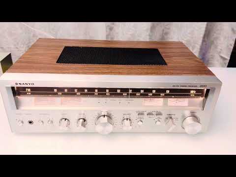 Vintage Sanyo 2033 AM/FM Stereo Receiver - Serviced + Cleaned image 10