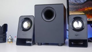 Video thumbnail for BEST BUDGET SPEAKERS? Logitech Z213 2.1 Speakers Review and Test by BubVisuals