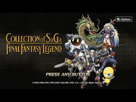 Collection of SaGa Final Fantasy Legend | First Look on Nintendo Switch from Game Boy - Gameplay ITA