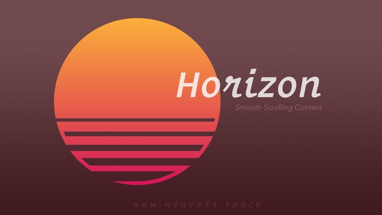 Horizon Stack for RapidWeaver