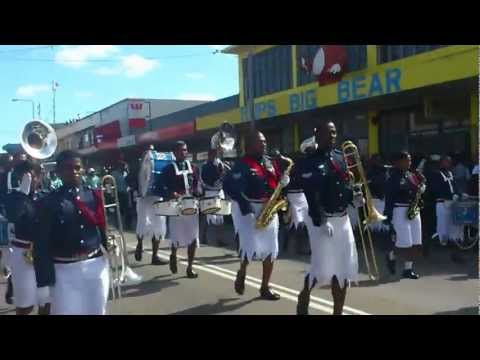 Fiji Police Band in Labasa 2012 Part 5