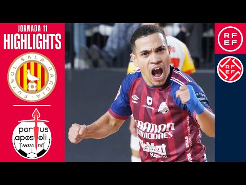 Resumen #PrimeraDivisiónFS | Industrias Santa Coloma 3-5 Noia Portus Apostoli | Jornada 11