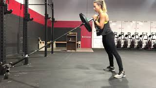 Landmine Goblet Squat exercise video thumbnail