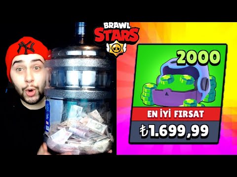 FAKİR HESABA 2000 ELMAS ALIRSAK NE OLUR? (6.Bölüm) - Brawl Stars