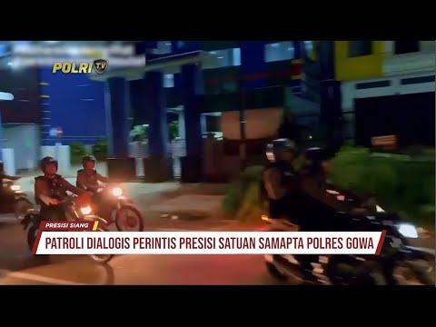 PATROLI PERINTIS PRESISI POLRES GOWA AMANKAN DUA PEMUDA MEMBAWA SAJAM
