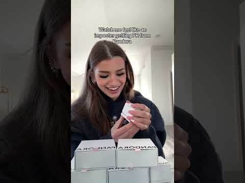 My life will never feel real thank you @Pandora Jewelry and thank you to each of you who watch my vi