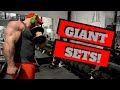 Biceps and Triceps GIANTS SETS plus CONTEST PREP update!