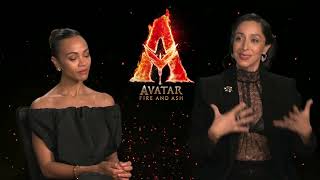 Saldana + Chaplin | Avatar : Feu et Cendres | 2025