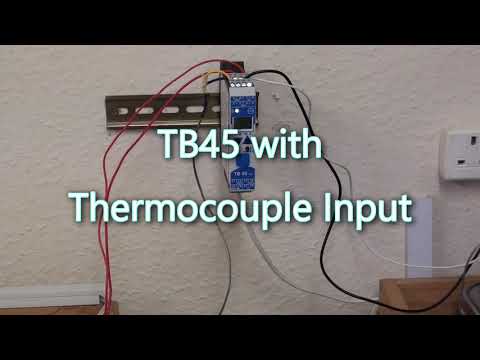 West TB45 DIN Rail Limiter - Thermocouple Input