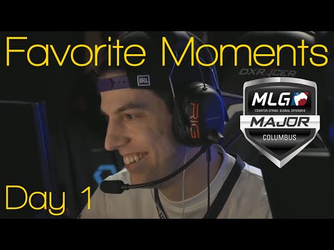 CSGO: MLG Columbus 2016 Favorite Moments/Plays (Day 1)