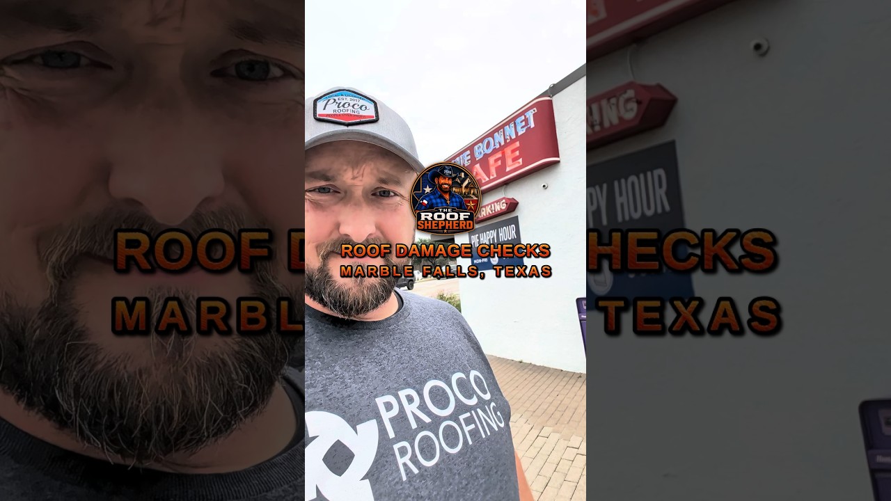 Roof Damage Checks in Marble Falls, Texas