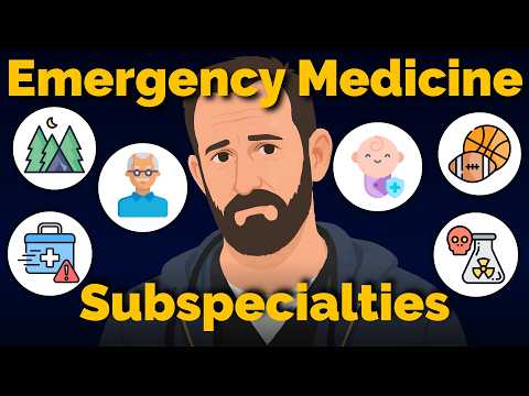 16種急診醫學次專科大解密 🚨 (16 Emergency Medicine Subspecialties Explained 🚨)