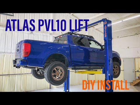 Installing a 10,000LB Two Post Lift in My Shop