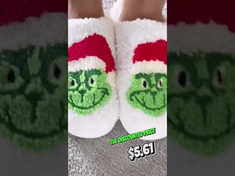 Cutest Grinch Slippers