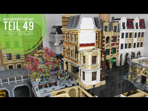 Neue Noppensteinstadt - Teil 49 Haus des Spielzeugbauer // #blueBrixx #lego #moc