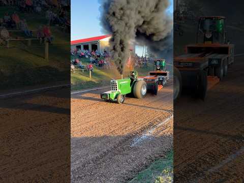 Oliver Diesel Pulling Tractor #shorts #tractorpulling #oliver #olivertractor #tractor #tractors #fyp