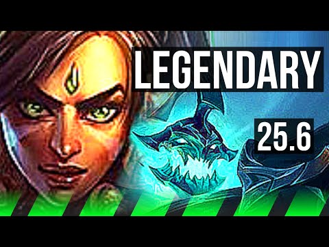 NIDALEE vs HECARIM (JGL) | Legendary | EUW Master | 25.6