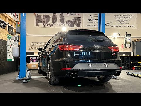 Hurricane Exhaust for Leon Cupra 300 ST without OPF | dein-tuning.de