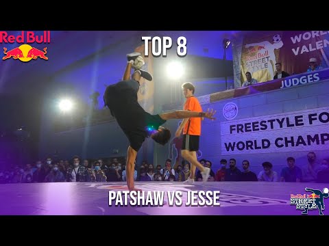 Patshaw (USA) vs Jesse (Netherlands) - TOP 8 | RED BULL STREET STYLE 2021 | Freestyle Battle RBSS