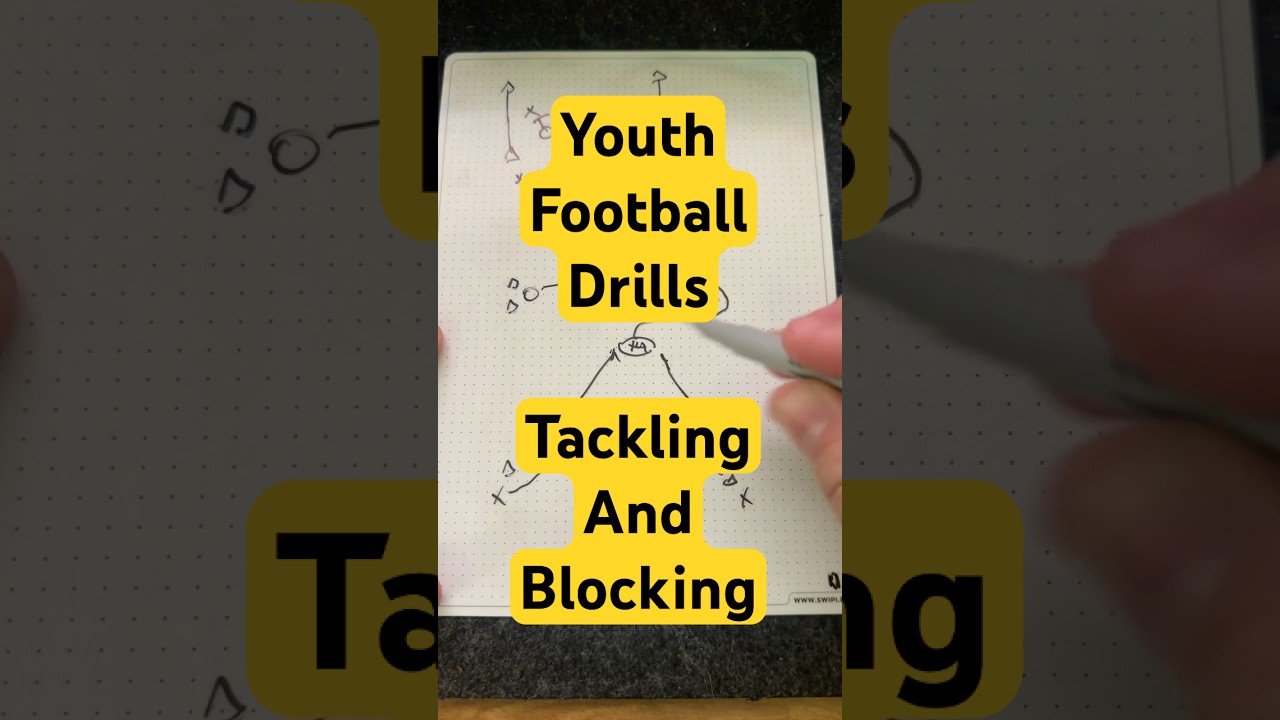 2 Easy Youth Football Drills to Improve Blocking and Tackling