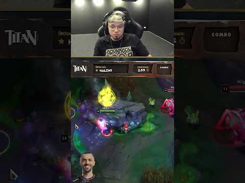 CARIOK NÃO É MAIS O JUNGLE DA PAIN! TITAN MOSTRA PRO @dyNquedo1 COMO JOGA DE LEE SIN - #shorts