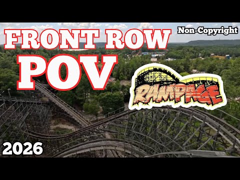 Front row point of view footage of Rampage