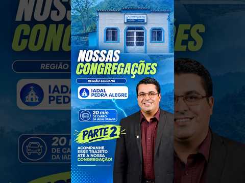 IADAL PEDRA ALEGRE PARTE 2 #iadal #fe #espiritosanto