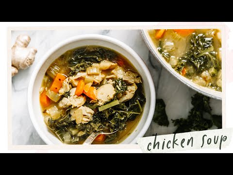 Healing Chicken Vegetable Soup Recipe for your Fall Season | HONEYSUCKLE