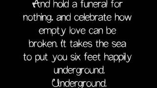 Mayday Parade- A Shot Across The Bow (Lyrics)