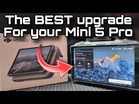 The BIGGEST Upgrade for Your DJI Mini 5 Pro – DJI RC Pro 2 Unboxing & Full Setup Guide! 🔥
