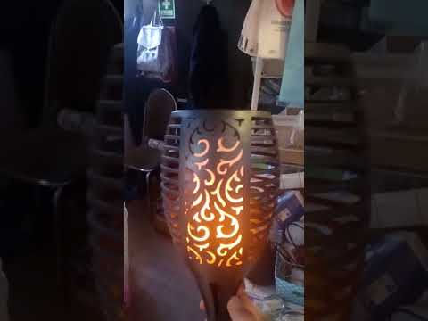 Tocha LED Solar com Estaca