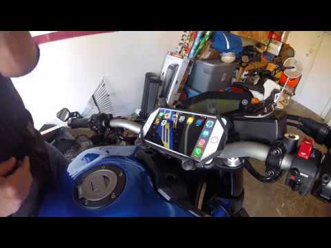 M8 Ball Ram Mount Installation for FZ09