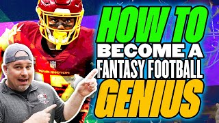 How To Become A Fantasy Football GENIUS: Fantasy Football Cheat Codes - Fantasy Football Advice