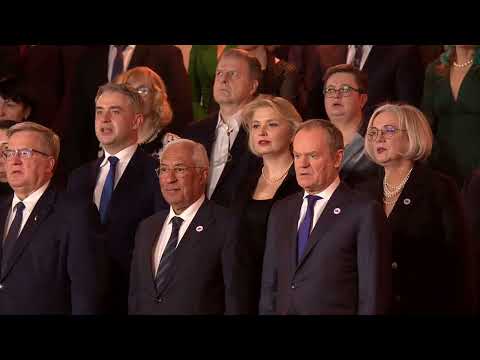 Gala Polskiej Prezydencji w Radzie Unii Europejskiej - Hymn Polski