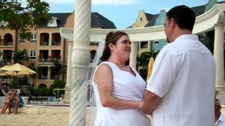 John and Melissa Dickie's wedding ceremony