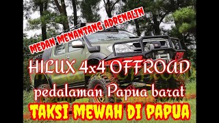 preview picture of video 'Mobil Hilux 4x4 cocok di medan lumpur, Jalan manokwari - Bintuni Papua barat jangan lupa subscriber'