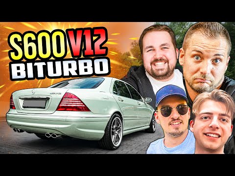 Opa-Auto oder V12 WAFFE? - Mercedes W220 S600 - Auf PROBEFAHRT durch Dortmund!