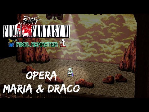 Opera Maria and Draco Scene - Final Fantasy 6: The Ultimate 2D Pixel Remaster