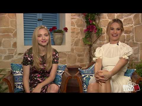 Amanda Seyfried Amp Lily James Sing Dancing Queen