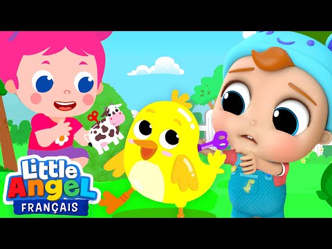 Mon Petit Poussin Jaune 🐥- Comptines pour Bébé | Little Angel Français