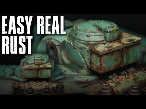 RUST ||Weathering Warhammer Miniatures || Sicaran Battle Tank