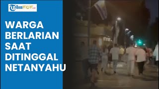 Mencekam! Warga Israel Berlarian saat Ditinggal Netanyahu ke Amerika, Rudal Houthi Serang Bandara