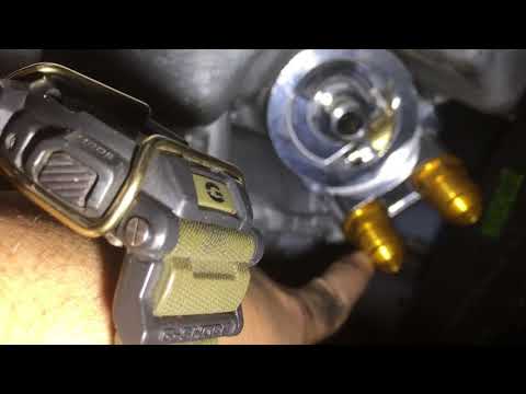 2017 Honda Civic Type-R FK8 GReddy oil cooler installation