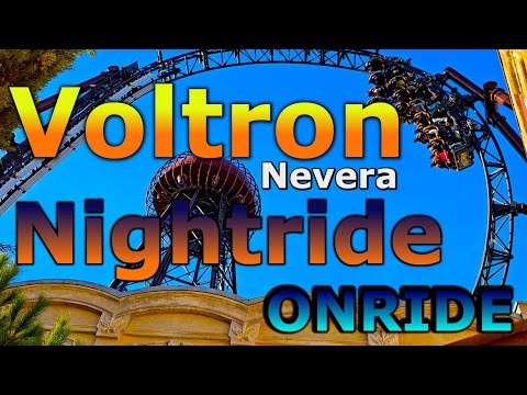 Onride: Voltron Nevera powered by Rimac – Europa-Park | Nachtfahrt | Vorne Rechts | 4K POV