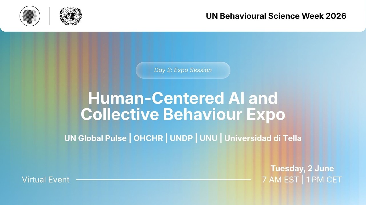 Human-centred AI and Collective Behaviour Expo
