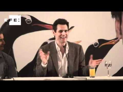 Jim Carrey lança Os Pinguins do Papai no Rio