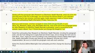 Word 3G Newsletter and Research Paper Walkabout with Professor Blowers
