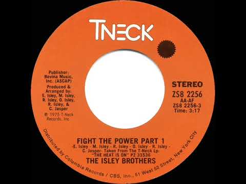 1975 HITS ARCHIVE: Fight The Power (Part 1) - Isley Brothers (stereo 45--#1 R&B hit)