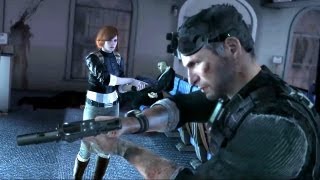 Anna Grimsdottir and Sam Fisher Save US President (Splinter Cell: Conviction Ending. White House)